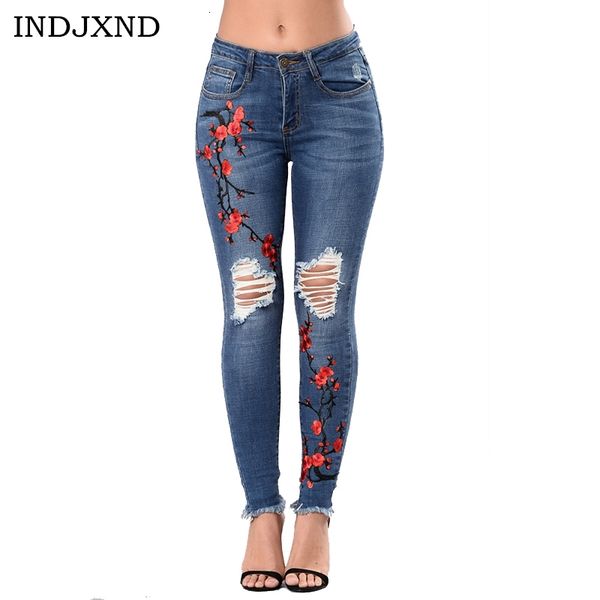 women's jeans women stretch high waist skinny embroidery without ripped woman floral holes denim pants trousers pencil pants1 whn5, Blue
women's jeans women stretch high waist skinny embroidery without ripped woman floral holes denim pants trousers pencil pants1 whn5, Blue