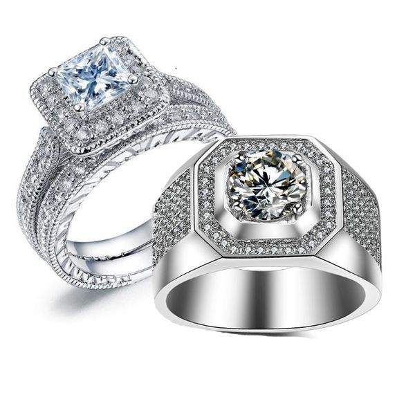 wedding rings 2021 arrival selling sparkling luxury jewelry 10kt white gold filled princess 5a cubic zirconia women men ring, Slivery;golden
wedding rings 2021 arrival selling sparkling luxury jewelry 10kt white gold filled princess 5a cubic zirconia women men ring, Slivery;golden