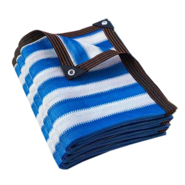 blue white stripes anti-uv sunshade net outdoor awning garden swimming pool shade succulent plant cover shelter shading
blue white stripes anti-uv sunshade net outdoor awning garden swimming pool shade succulent plant cover shelter shading
