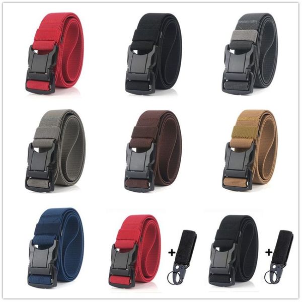 elastic belt men aluminum alloy black pluggable buckle tactical belts breathable comfortable nylon male jeans high quality, Black;brown
elastic belt men aluminum alloy black pluggable buckle tactical belts breathable comfortable nylon male jeans high quality, Black;brown