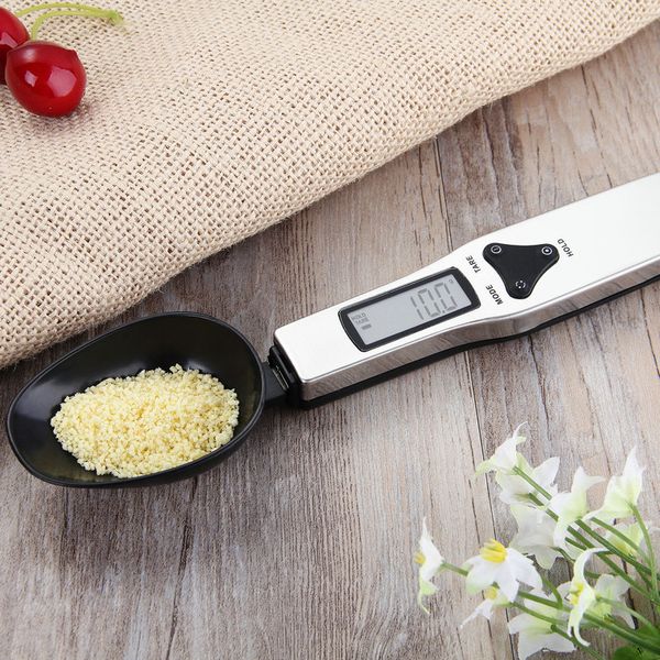 300g/0.1g Portable LCD Digital Kitchen Measuring Spoon Gram Electronic Spoon Weight Volumn Food Scale Metal Measuring Scoop
300g/0.1g Portable LCD Digital Kitchen Measuring Spoon Gram Electronic Spoon Weight Volumn Food Scale Metal Measuring Scoop