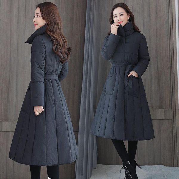 women's down & parkas 2021 winter jacket women ethnic style thick oversized fashion korean belted parka coat, Black
women's down & parkas 2021 winter jacket women ethnic style thick oversized fashion korean belted parka coat, Black