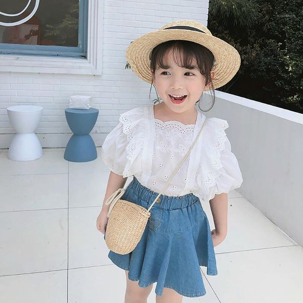 summer girls denim mini skirt casual toddlers elastic waist a-line party button jeans fashion baby girl clothes, Blue
summer girls denim mini skirt casual toddlers elastic waist a-line party button jeans fashion baby girl clothes, Blue