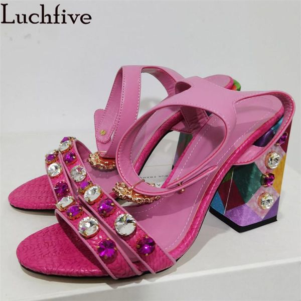 sandals pink inlay gem designer woman ankle strap square chunky high heel 2021 summer bohemia wedding party shoes mujer, Black
sandals pink inlay gem designer woman ankle strap square chunky high heel 2021 summer bohemia wedding party shoes mujer, Black