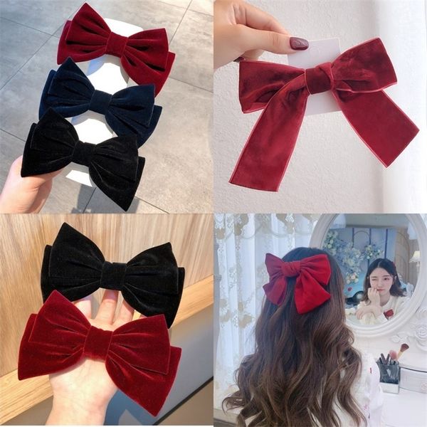 velvet bowknot hairpin girl women fashion hair accessories side clip clamp headwear jewelry findings black red korean version 2 7qt n2, Golden;silver
velvet bowknot hairpin girl women fashion hair accessories side clip clamp headwear jewelry findings black red korean version 2 7qt n2, Golden;silver