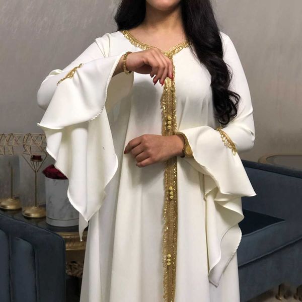 2021arabic dress tassel white abaya women djellaba muslim fashion islamic clothing for girls lotus sleeve robes plus size boubou, Red
2021arabic dress tassel white abaya women djellaba muslim fashion islamic clothing for girls lotus sleeve robes plus size boubou, Red