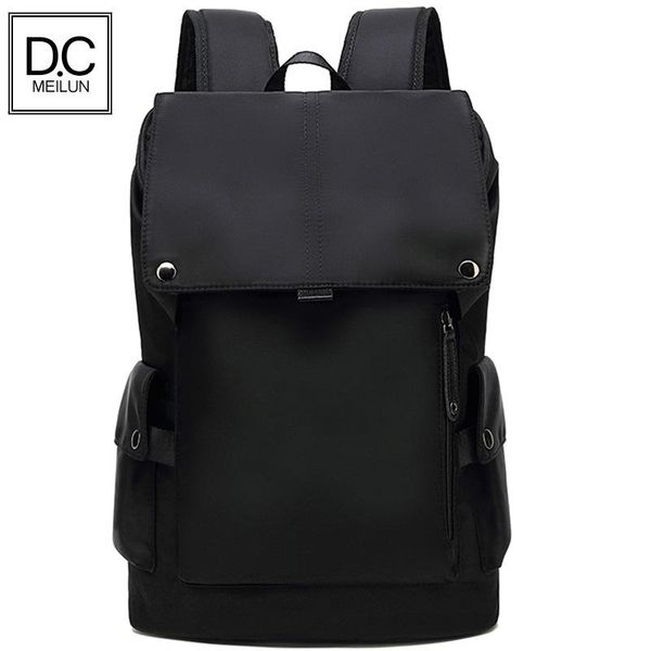 backpack style travel computer men student school bag waterproof usb male wholesale