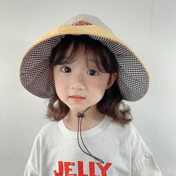 summer baby girls bucket hat children adjustable panama beach cap big brim sun toddler kids bonnet uv protection caps sunhat & hats, Yellow
summer baby girls bucket hat children adjustable panama beach cap big brim sun toddler kids bonnet uv protection caps sunhat & hats, Yellow