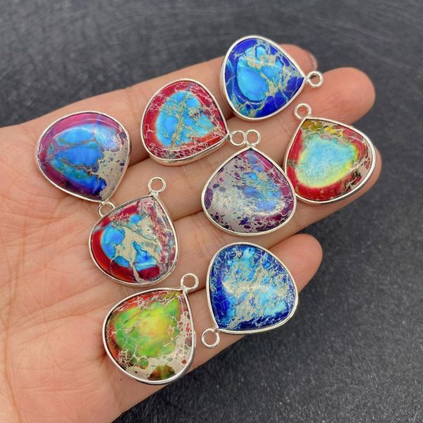charms wholesale multicolor drop shape pendant natural stone for jewelry making diy handmade accessories beaded decoration fashion, Bronze;silver
charms wholesale multicolor drop shape pendant natural stone for jewelry making diy handmade accessories beaded decoration fashion, Bronze;silver