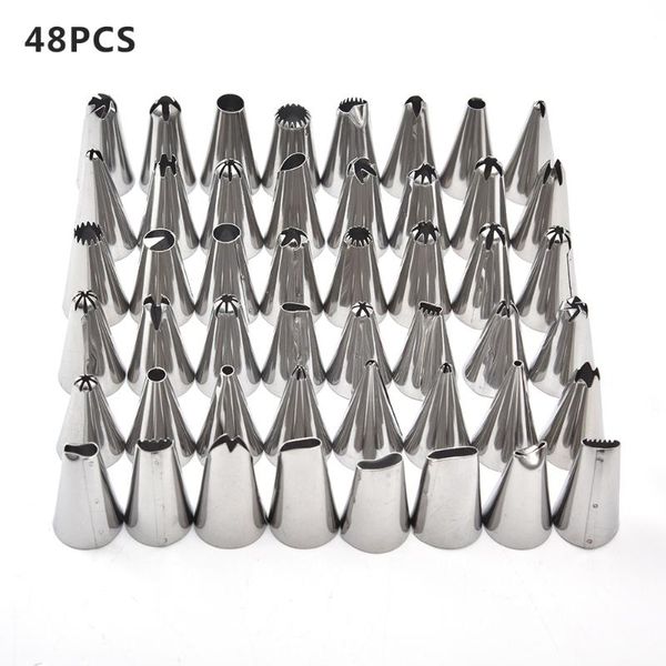 baking & pastry tools 48pcs/set good quality stainless steel icing piping nozzles cake decorating tips set
baking & pastry tools 48pcs/set good quality stainless steel icing piping nozzles cake decorating tips set