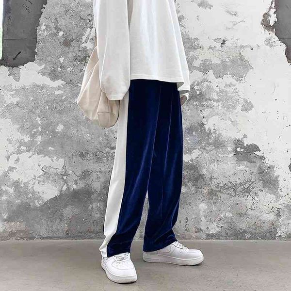 men's pants thick velvet sweatpants fashion hit color casual joggers men streetwear loose straight wide-leg mens m-5xl pbs5, Black
men's pants thick velvet sweatpants fashion hit color casual joggers men streetwear loose straight wide-leg mens m-5xl pbs5, Black