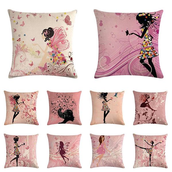 cushion/decorative pillow 45 x 45cm cushion cover dream butterfly girl cotton linen throw case home decor i849
cushion/decorative pillow 45 x 45cm cushion cover dream butterfly girl cotton linen throw case home decor i849