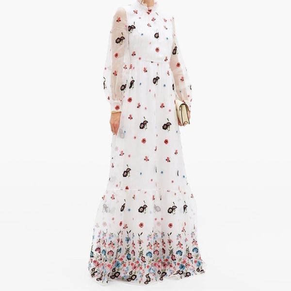 casual dresses women embroidery maxi summer stand collar high waist tunic full formal mo5p, Black;gray
casual dresses women embroidery maxi summer stand collar high waist tunic full formal mo5p, Black;gray