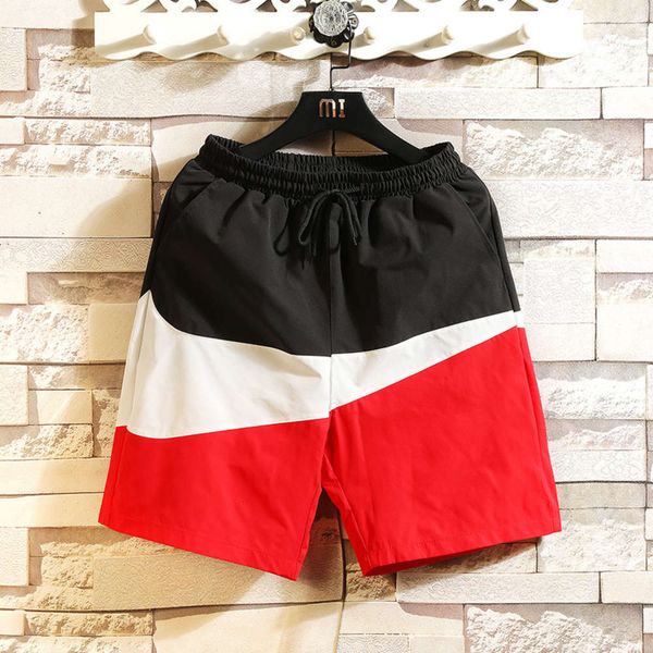 men's shorts summer 2020 trend loose casual shorts men's youth running sport 5-point beach pants, White;black
men's shorts summer 2020 trend loose casual shorts men's youth running sport 5-point beach pants, White;black