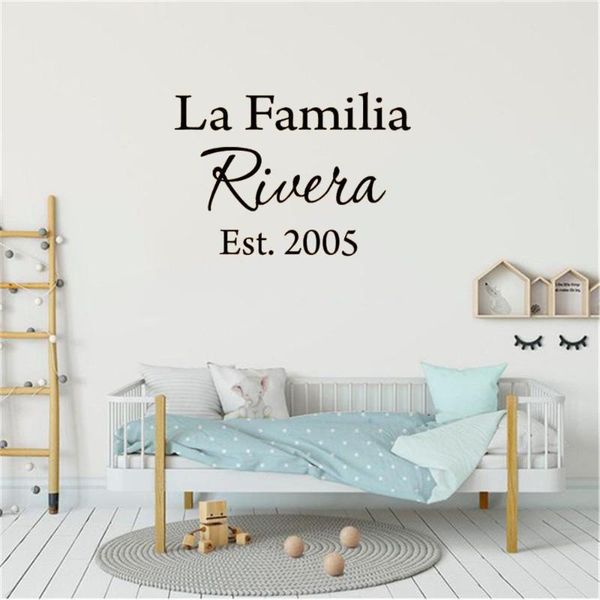 wall stickers la familia sticker spanish quote decal insert home decoration for living room bedroom mural ru4040
wall stickers la familia sticker spanish quote decal insert home decoration for living room bedroom mural ru4040