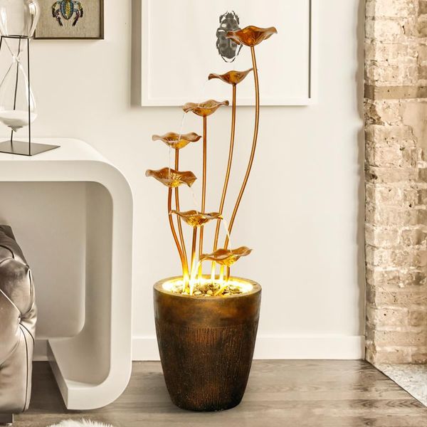 decorative objects & figurines european style wrought iron pipe fountain creative interior landscape decoration home lucky feng shui floor d
decorative objects & figurines european style wrought iron pipe fountain creative interior landscape decoration home lucky feng shui floor d