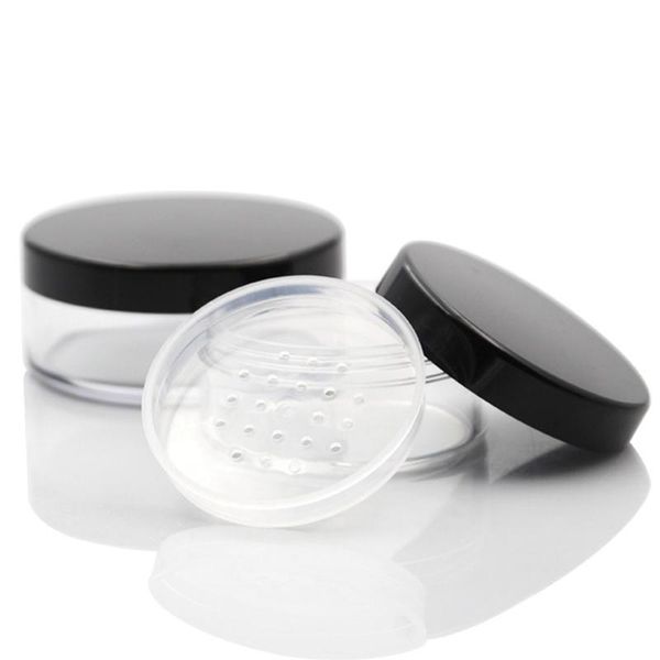 30g/50g plastic loose powder jar with sifter empty cosmetic container black matte cap makeup compact storage bottles & jars
30g/50g plastic loose powder jar with sifter empty cosmetic container black matte cap makeup compact storage bottles & jars