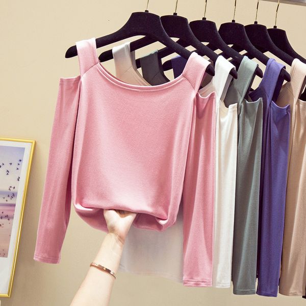 women's sweaters women's t-shirt... shoulder off, autumn suit, long sleeve, cotton fashion , slim t-shirt, clothes, pink kmdz, White;black
women's sweaters women's t-shirt... shoulder off, autumn suit, long sleeve, cotton fashion , slim t-shirt, clothes, pink kmdz, White;black