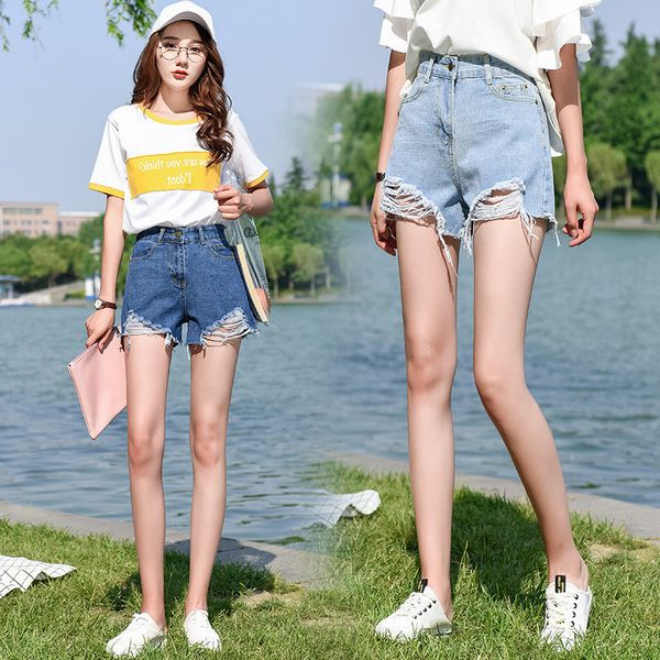 women's shorts high waist denim summer 2021 new korean version loose, thin, versatile, irregular rough edge wide leg pants fashion, White;black
women's shorts high waist denim summer 2021 new korean version loose, thin, versatile, irregular rough edge wide leg pants fashion, White;black