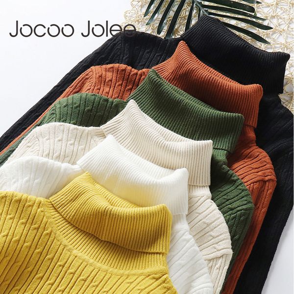 women turtleneck twist knitted sweater autumn winter korean slim pullover thick warm harajuku jumper 210428, White;black
women turtleneck twist knitted sweater autumn winter korean slim pullover thick warm harajuku jumper 210428, White;black