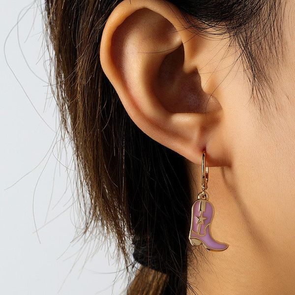 dangle & chandelier 2021 vintage pink star pattern boots shape metal drop earrings for women girls simple jewelry accessories, Silver
dangle & chandelier 2021 vintage pink star pattern boots shape metal drop earrings for women girls simple jewelry accessories, Silver