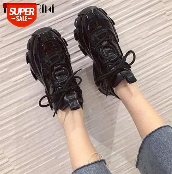 ribetrini new ins girl spring brand platform shoes woman fashion metallic sneakers women cool black dad #rx80
ribetrini new ins girl spring brand platform shoes woman fashion metallic sneakers women cool black dad #rx80