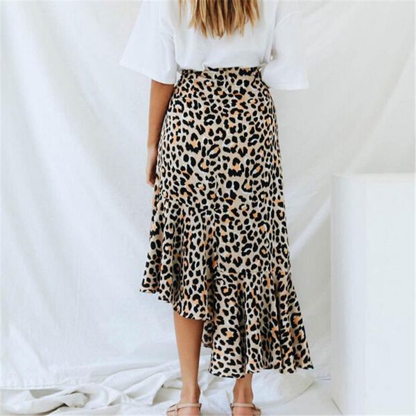 skirts ladies leopard printed skirt irregular women high waist slim hip pencil wrap party ruffles club bust, Black
skirts ladies leopard printed skirt irregular women high waist slim hip pencil wrap party ruffles club bust, Black