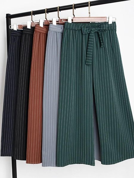 women's pants & capris striped lady wide leg women summer beach high waist trousers chic streetwear belt sash casual female, Black;white
women's pants & capris striped lady wide leg women summer beach high waist trousers chic streetwear belt sash casual female, Black;white