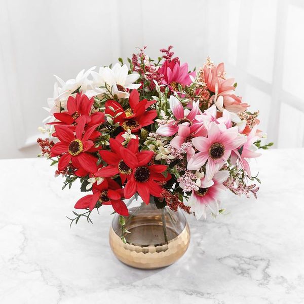 1pc artificial leaf bouquet decoration silk flower bridal wedding family party supplies decorative flowers & wreaths
1pc artificial leaf bouquet decoration silk flower bridal wedding family party supplies decorative flowers & wreaths