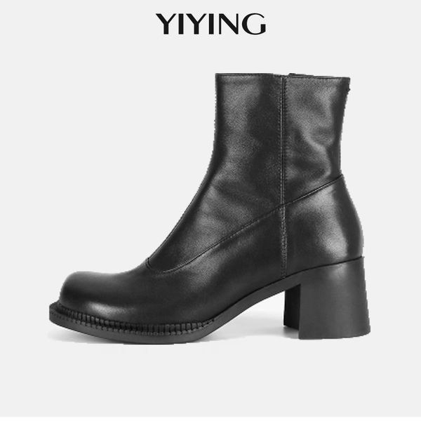 boots 2021 woman chunky heels motorcycle pu leather high heel ankle women fashion round toe punk short, Black
boots 2021 woman chunky heels motorcycle pu leather high heel ankle women fashion round toe punk short, Black