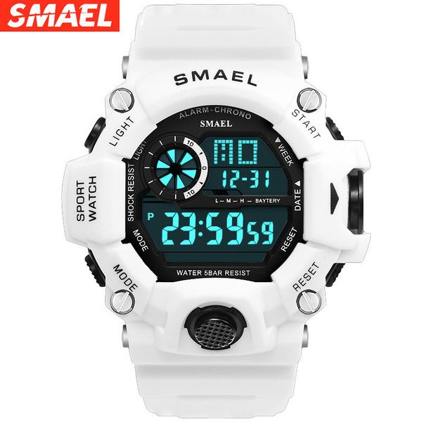 durable smael 1385 sport watches heavy duty sports quartz digit watch male wristwatch men waterproof clock white digital military relogio ma, Slivery;brown
durable smael 1385 sport watches heavy duty sports quartz digit watch male wristwatch men waterproof clock white digital military relogio ma, Slivery;brown