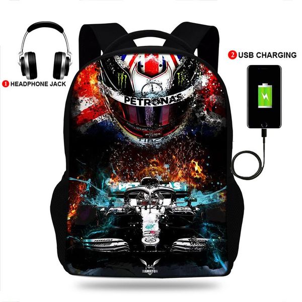 lewis hamilton backpack for teenagers boy school bags children waterproof oxford usb charge design bag schoolbag
lewis hamilton backpack for teenagers boy school bags children waterproof oxford usb charge design bag schoolbag
