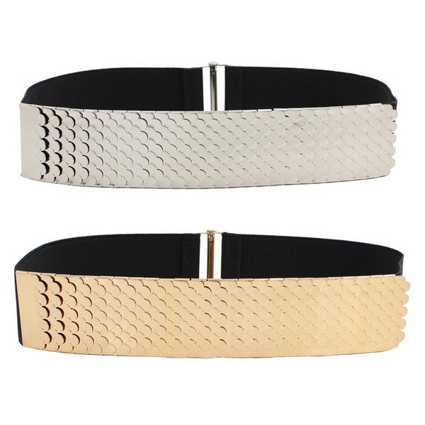 belts shiny metal sequins women belt fashion stretch wide waistband corset female coat dress decoration elastic cummerbunds, Black;brown
belts shiny metal sequins women belt fashion stretch wide waistband corset female coat dress decoration elastic cummerbunds, Black;brown