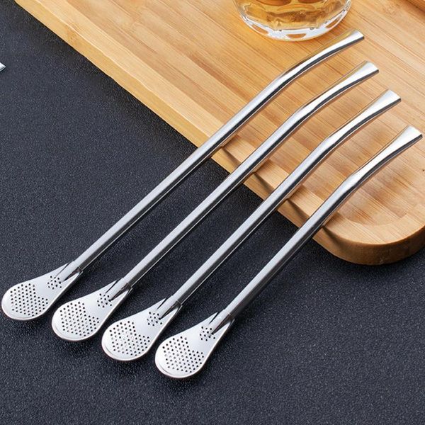 drinking straws 2pcs straw spoon tea filter long handle mixing yerba mate stainless steel bombilla teaspoon for party
drinking straws 2pcs straw spoon tea filter long handle mixing yerba mate stainless steel bombilla teaspoon for party