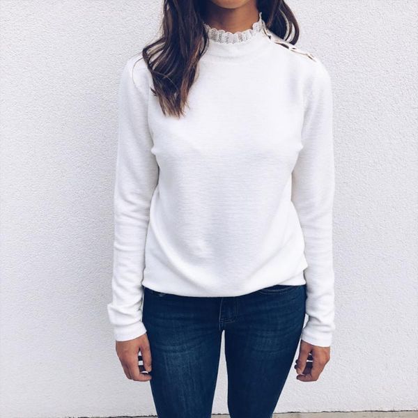 women's hoodies & sweatshirts womens sweatshirt moletom casual lace harajuku crop ladies long sleeve blouse for teen girls sudadera, Black
women's hoodies & sweatshirts womens sweatshirt moletom casual lace harajuku crop ladies long sleeve blouse for teen girls sudadera, Black