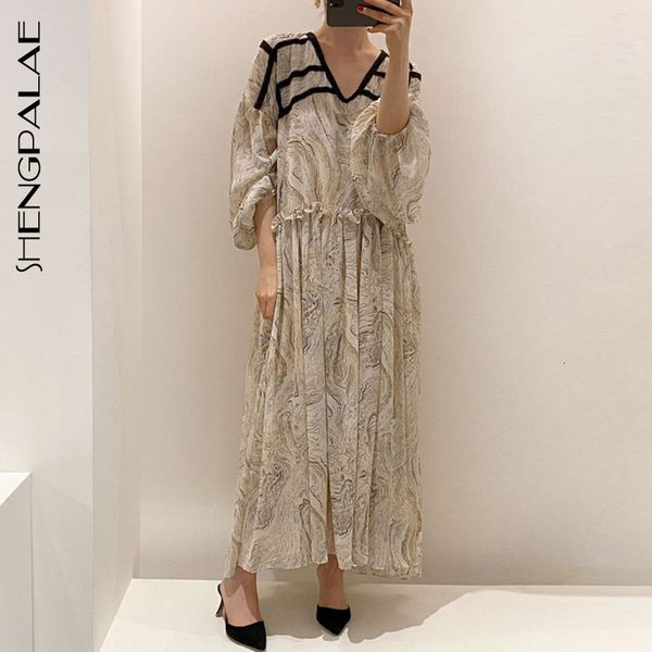 casual dresses spring autumn women vintage loose high waist slim was thin elegant lantern sleeve hit color maxi dress za537 y73d, Black;gray
casual dresses spring autumn women vintage loose high waist slim was thin elegant lantern sleeve hit color maxi dress za537 y73d, Black;gray