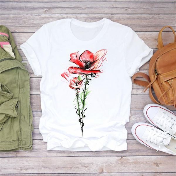 men watercolor floral printing aesthetic clothes ladies print lady mens graphic female tee, White;black
men watercolor floral printing aesthetic clothes ladies print lady mens graphic female tee, White;black