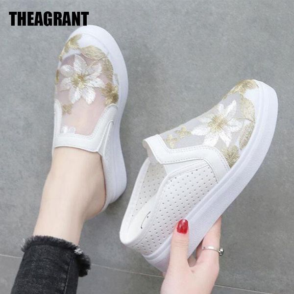 slippers theagrant wedge women summer shoes woman embrodiered white slides pu leather breathable mules wsl3059, Black
slippers theagrant wedge women summer shoes woman embrodiered white slides pu leather breathable mules wsl3059, Black