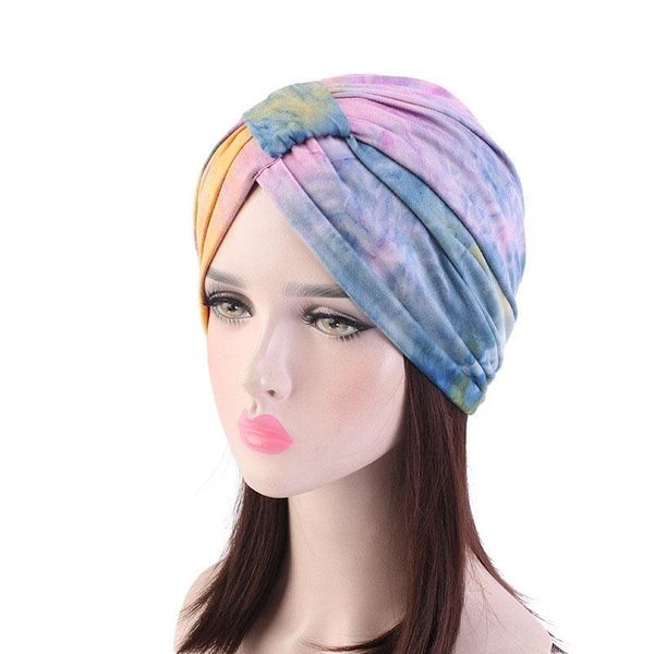 beanie/skull caps european and american tie-dye turban hats for women muslim hat ethnic style toe cap modal cotton knotted bottoming, Blue;gray
beanie/skull caps european and american tie-dye turban hats for women muslim hat ethnic style toe cap modal cotton knotted bottoming, Blue;gray