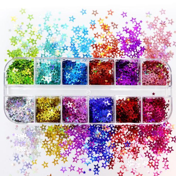nail art decorations hollow star holographic glitter sequins sparkling paillette flakes nails accessories french manicure design, Silver;gold
nail art decorations hollow star holographic glitter sequins sparkling paillette flakes nails accessories french manicure design, Silver;gold