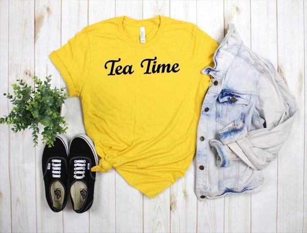 tea time print cotton womens t shirts casual funny 90s yong girl drop ship s 875, White
tea time print cotton womens t shirts casual funny 90s yong girl drop ship s 875, White
