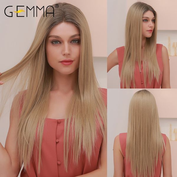ombre black brown honey synthetic lace part wigs for black women middle part long straight lace wig heat resistant fiber
ombre black brown honey synthetic lace part wigs for black women middle part long straight lace wig heat resistant fiber