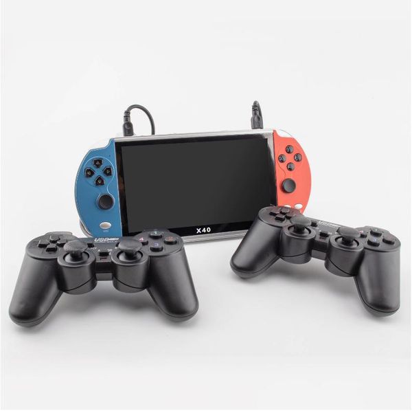 7'' portable retro handheld game players family tv output video console double rocker built in 10000+ games extra gamepads
7'' portable retro handheld game players family tv output video console double rocker built in 10000+ games extra gamepads