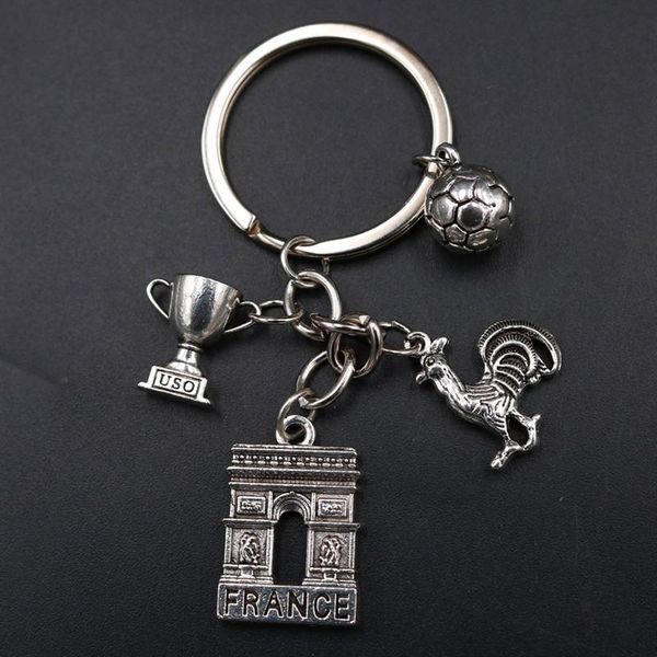 keychains wkoud 1pc arc de triomphe & gaul rooster football &trophy keychain diy creative metal a1833, Silver
keychains wkoud 1pc arc de triomphe & gaul rooster football &trophy keychain diy creative metal a1833, Silver