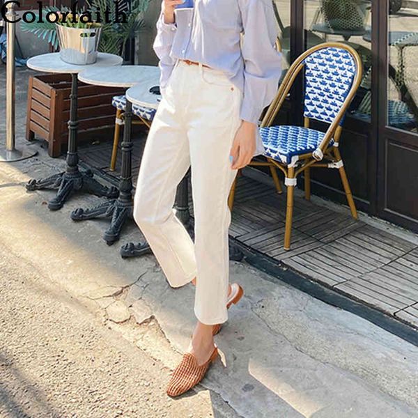 colorfaith new spring autumn women pants jeans high waist straight pockets thicken korean denim ankle-length trousers j348 210413, Blue
colorfaith new spring autumn women pants jeans high waist straight pockets thicken korean denim ankle-length trousers j348 210413, Blue