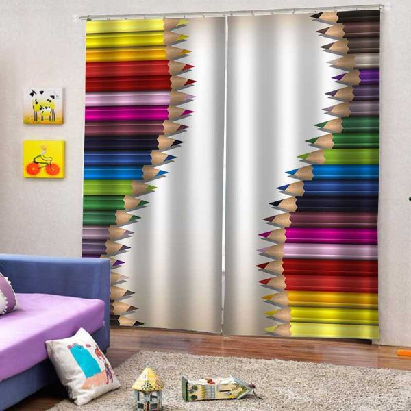 curtain & drapes creative pencil po 3d curtains for living room bedroom home decoration window blackout cortinas
curtain & drapes creative pencil po 3d curtains for living room bedroom home decoration window blackout cortinas