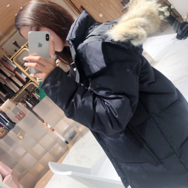 women coat winter down jacket ladies real wolf fur collar duck coats inside warm parka femme slim fit find outwear parkas windproof jackets, Black
women coat winter down jacket ladies real wolf fur collar duck coats inside warm parka femme slim fit find outwear parkas windproof jackets, Black