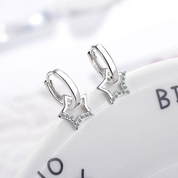 dangle & chandelier silver plated simple zircon hollow star pendant earrings elegant girl ear buckle suitable for ladies jewelry party gifts
dangle & chandelier silver plated simple zircon hollow star pendant earrings elegant girl ear buckle suitable for ladies jewelry party gifts