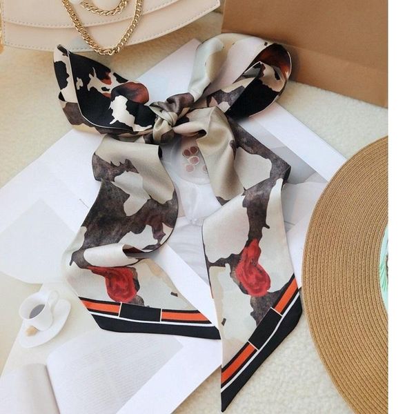 scarves ink prints 100% silk neckerchief ribbon wraps women ladies fashion neck head hair 175*6cm, Blue;gray
scarves ink prints 100% silk neckerchief ribbon wraps women ladies fashion neck head hair 175*6cm, Blue;gray