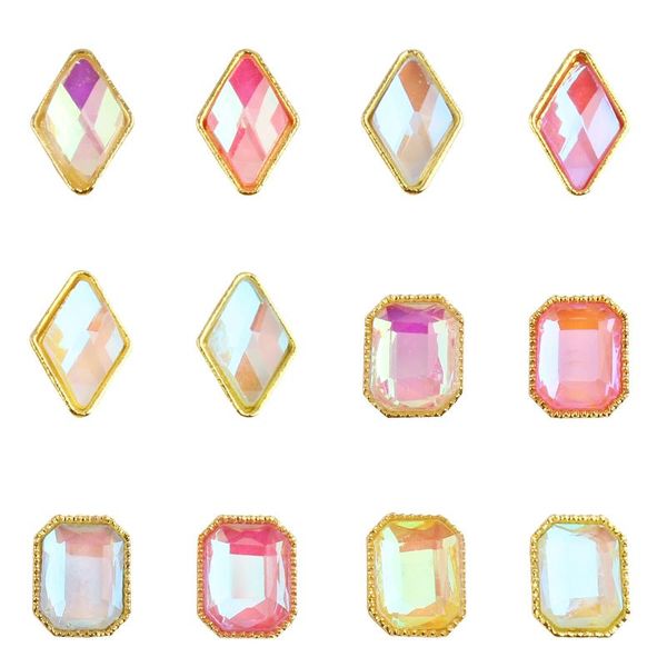 nail art decorations 100pcs luminous flat rhinestone in the dark mixed 12 patterns crystal 3d long octagonal,rhombus,nail jc10112, Silver;gold
nail art decorations 100pcs luminous flat rhinestone in the dark mixed 12 patterns crystal 3d long octagonal,rhombus,nail jc10112, Silver;gold